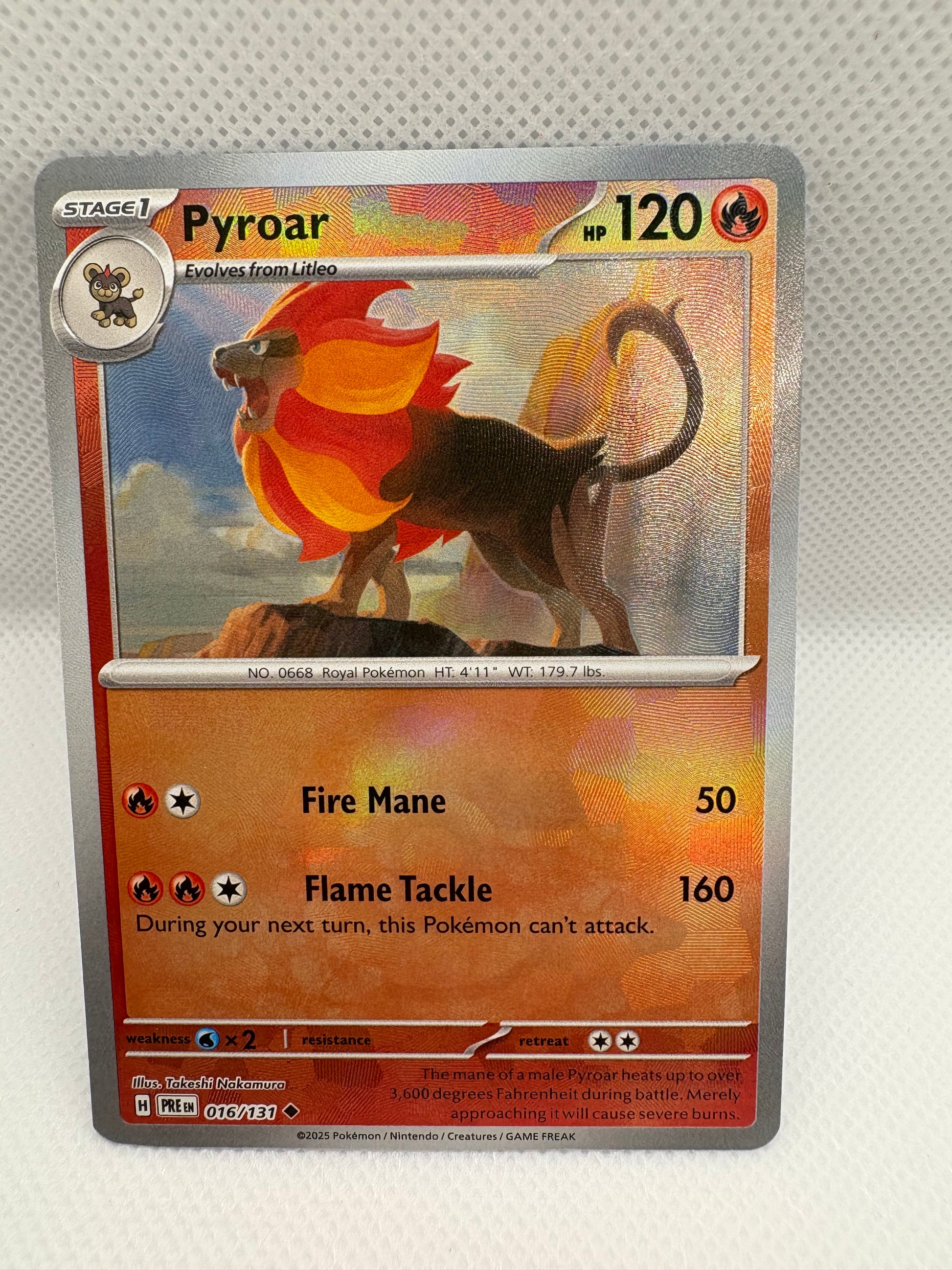 Pyroar- PRE - 016/131