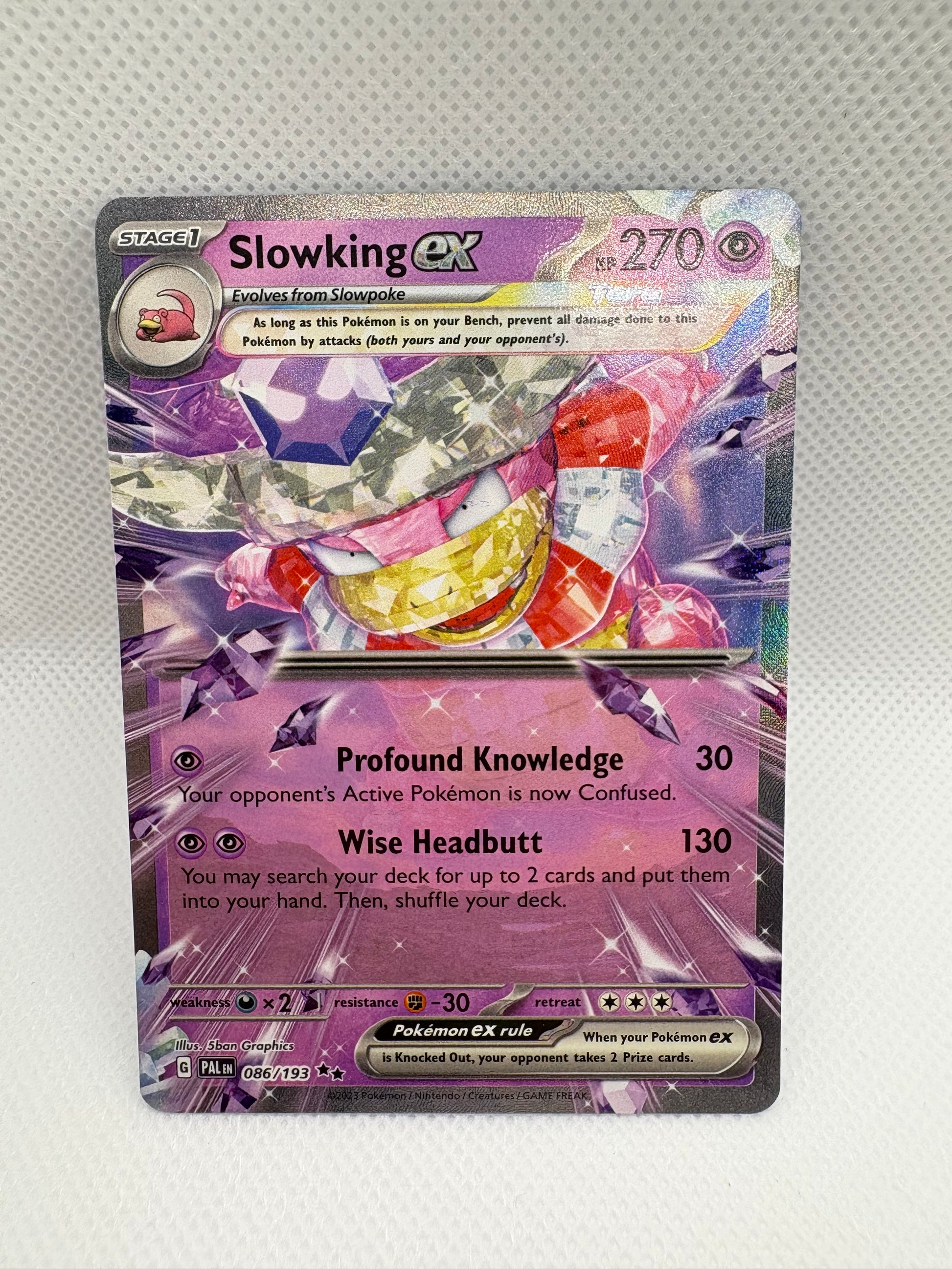 Slowking EX - PAL - 086/193