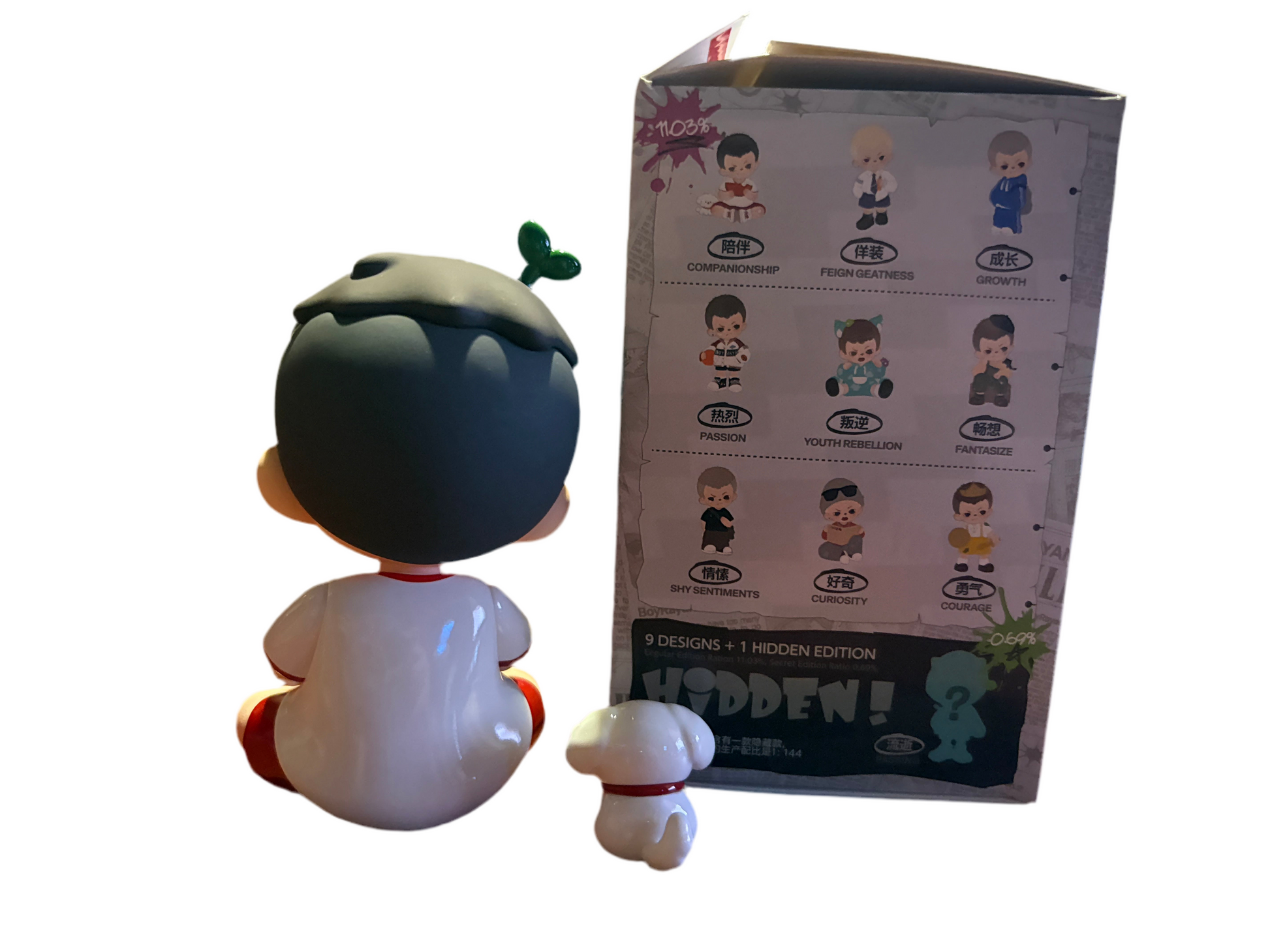 Boy Rayan Youthful Days Series Figure Confirmed Blind Box Companionship