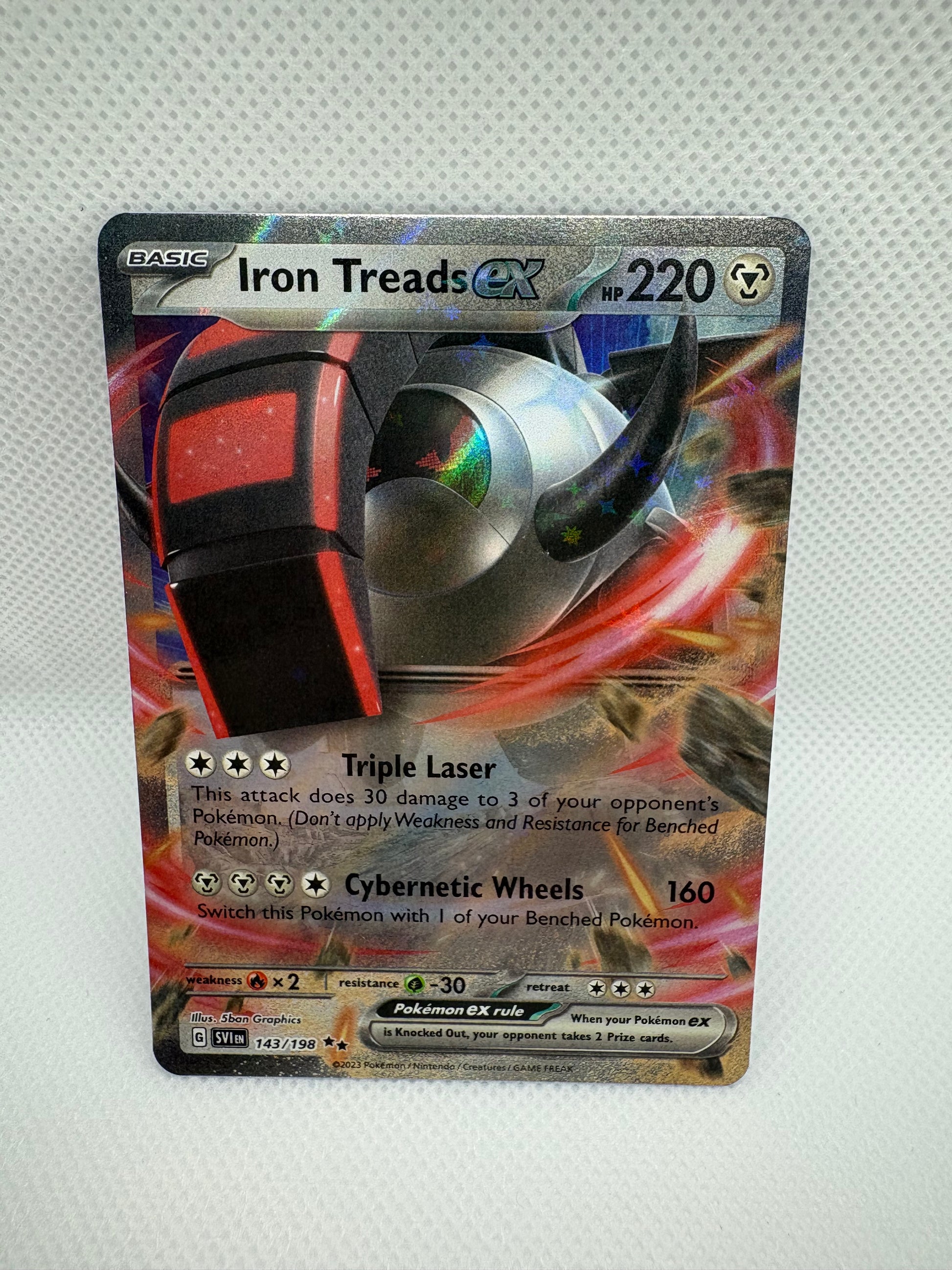 Iron Treads EX - SV1 - 143/198