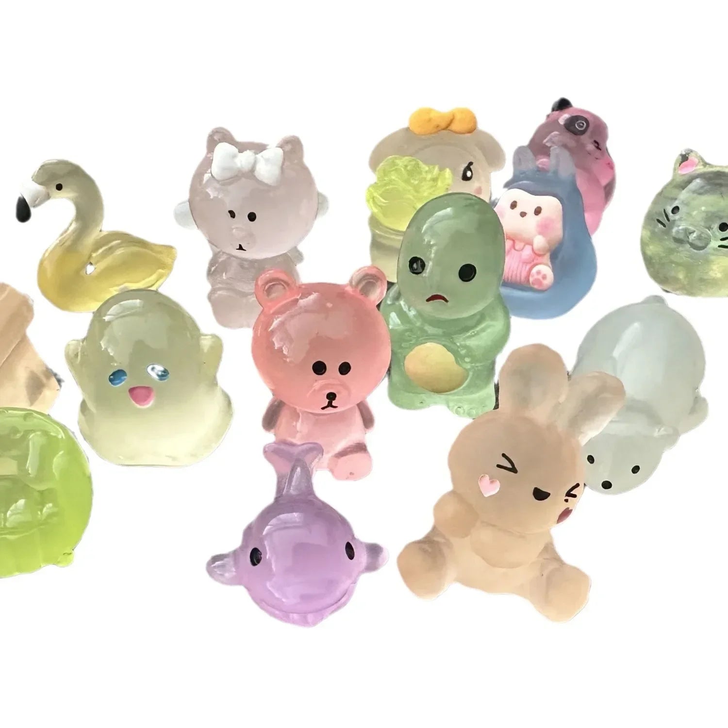 Miniature Animal Blind Bag Toys Mini Small Children Gift Blind Box Ornament Kawaii Bean Figure