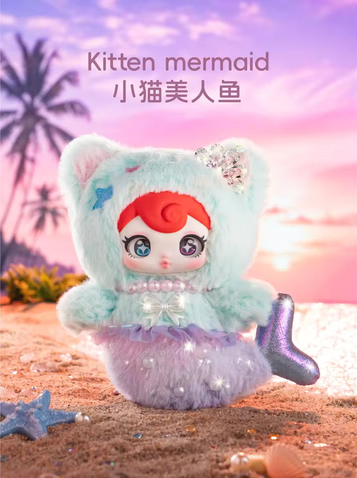 SunyCoCo Rebellious Sweetheart Blind Box Plush Pendant Keychain – Defy the Fairy Tale