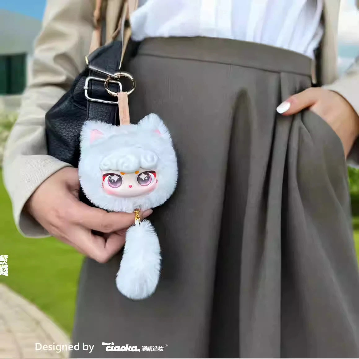 Lucky Meow Iv Series Pendant Surprise Blind Box Super Lamb Cartoon Doll Cute Face Decoration Mystery Gift Trendy Toy Kawaii Keychain