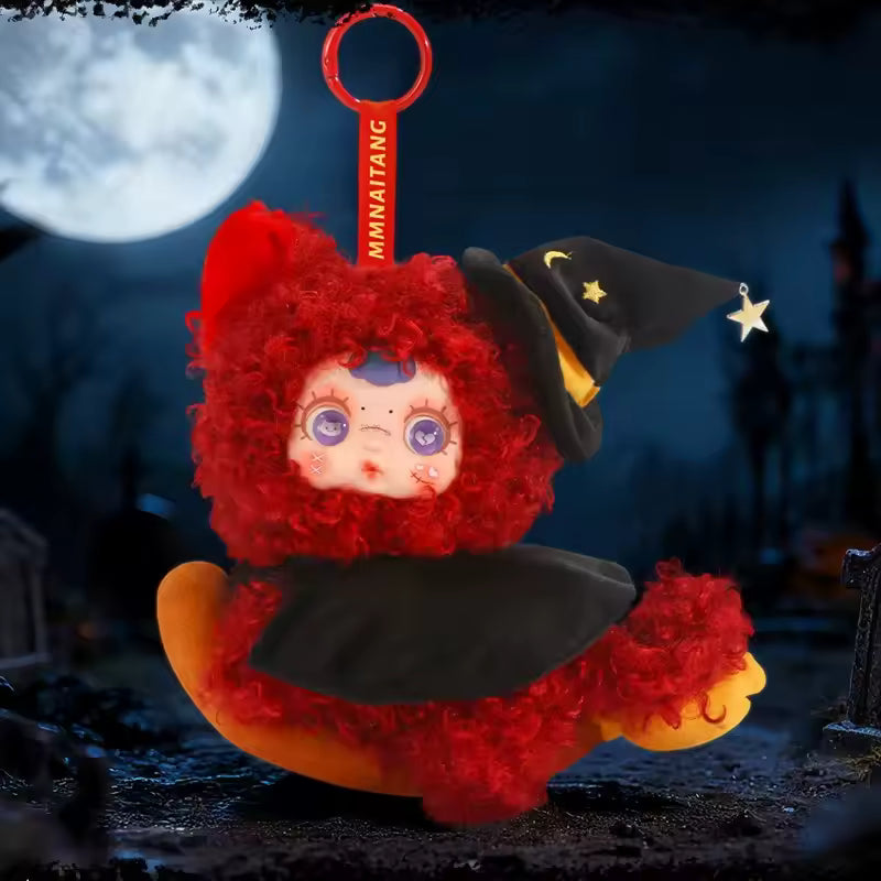 MM Sugar Baby Vinyl Plush Blind Box Halloween Night Elf Party Series Trendy Play Collection Pendant Birthday Gift for Collectors