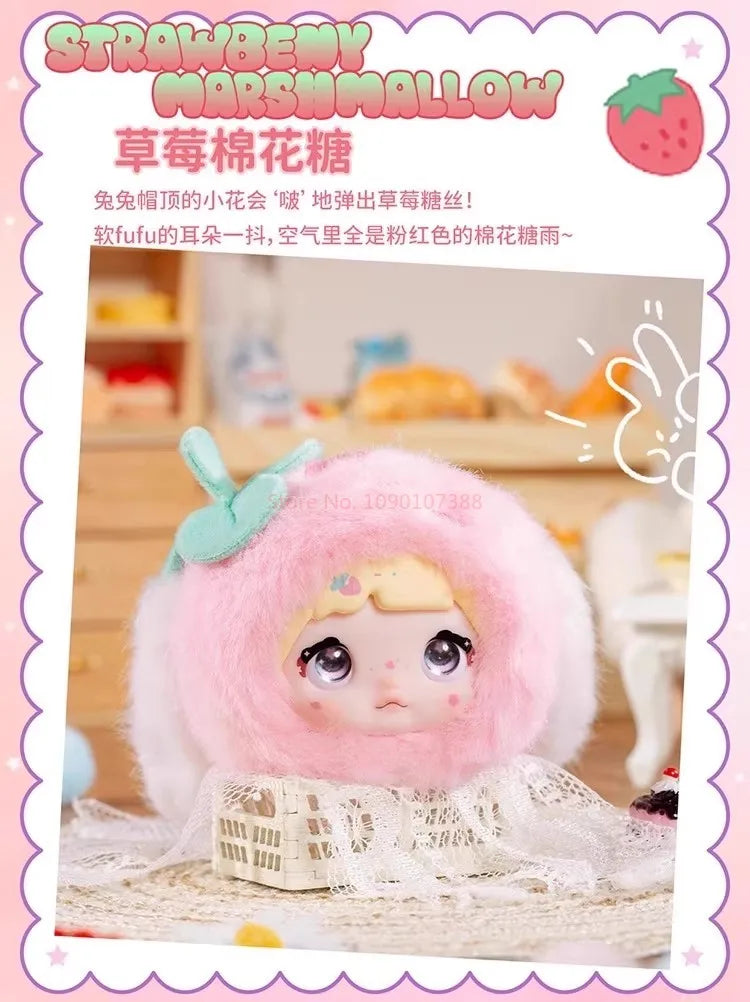 Nomm Sweetness 100% Blind Box Plush Pendant – Cute Kawaii Ice Cream Pendants with Interactive Eyes
