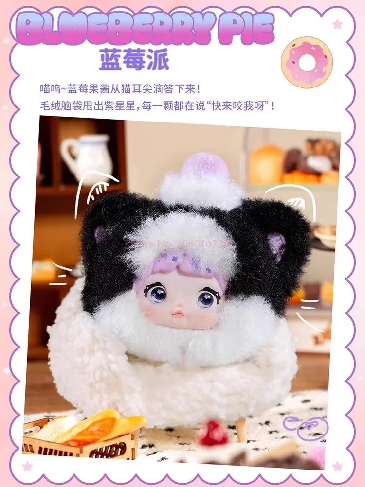 Nomm Sweetness 100% Blind Box Plush Pendant – Cute Kawaii Ice Cream Pendants with Interactive Eyes