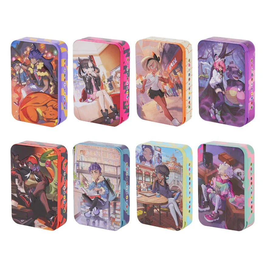 S-Chinese Pokemon Trainer Tin - Blind Box Trainer Collection Tin