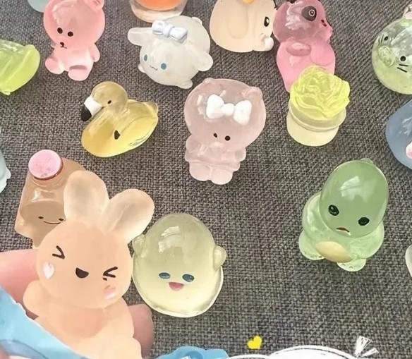 Miniature Animal Blind Bag Toys Mini Small Children Gift Blind Box Ornament Kawaii Bean Figure