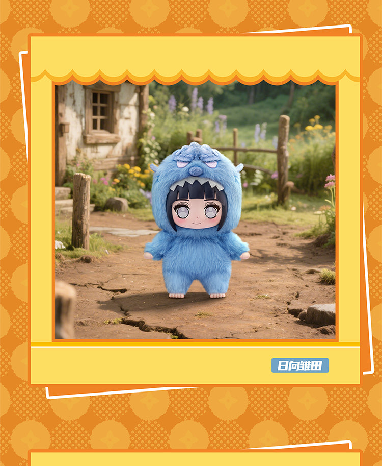 Eaki x Naruto Animal Party Plush Pendant Blind Box – Cute Mini Stuffed Animal Charm with Keychain – Random Anime Character Toy for Collectors & Otaku Fans – Eaki x Naruto Collab Style Surprise